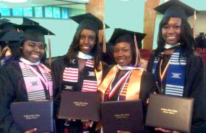 Ashley Griffin, Marquette Beecham, Crystal West and Velma Maclin
